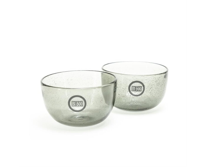 Bowl Bubble large - grey | BY-BOO