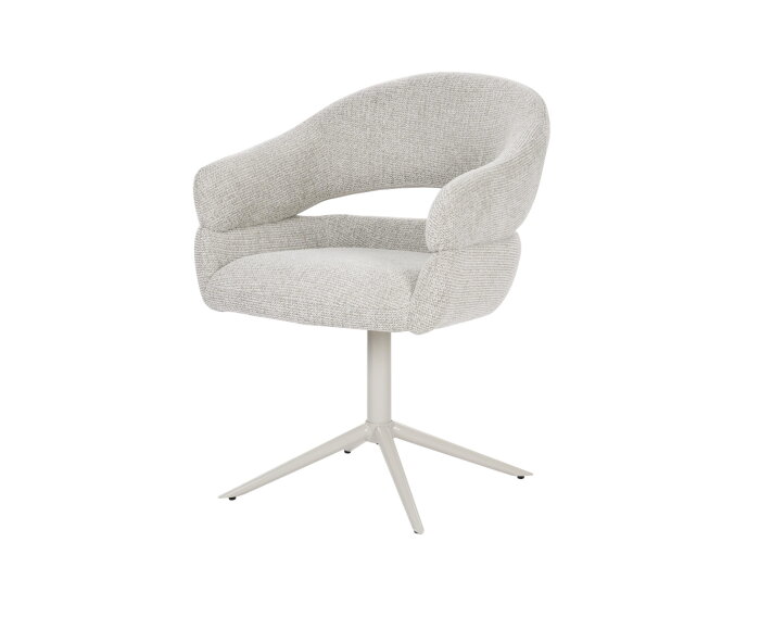 Draaibare eetkamerstoel Lily Beige