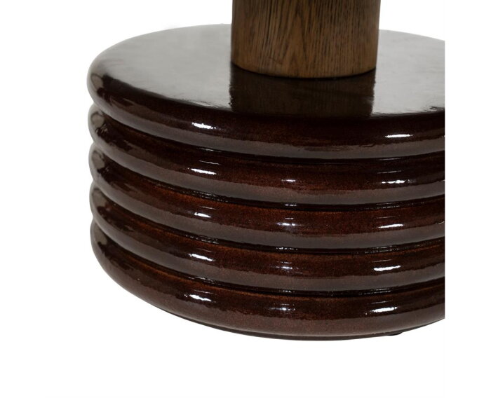 Salontafel Kyan 90x90cm - bruin | Eleonora