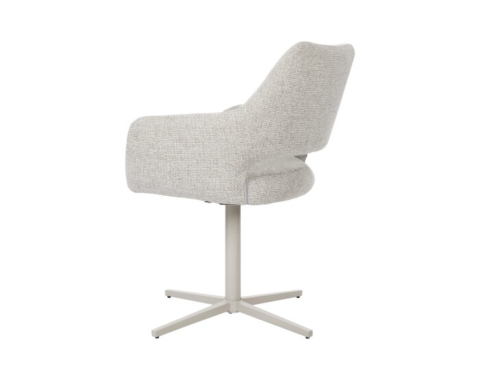Draaibare eetkamerstoel Lux Beige