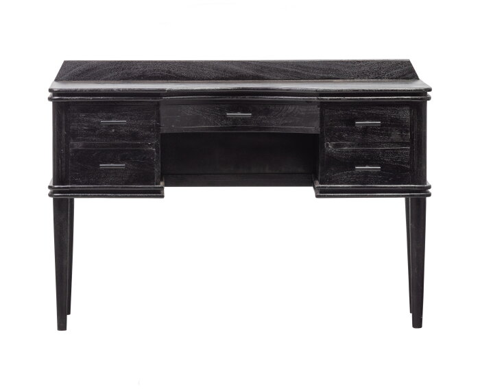Boudoir Kaptafel Hout Zwart - BePureHome