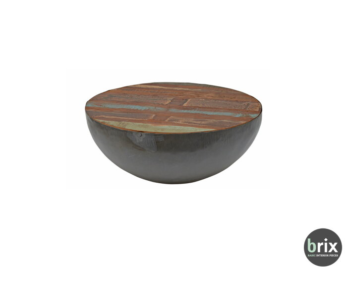Brix Table Bowl salontafel Kurt 70 cm metaal | Gratis verzending!