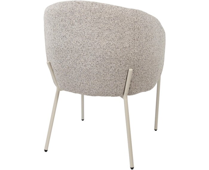 Eetkamerstoel Adele - beige poten - Puente - Stone 09 - Star Collection