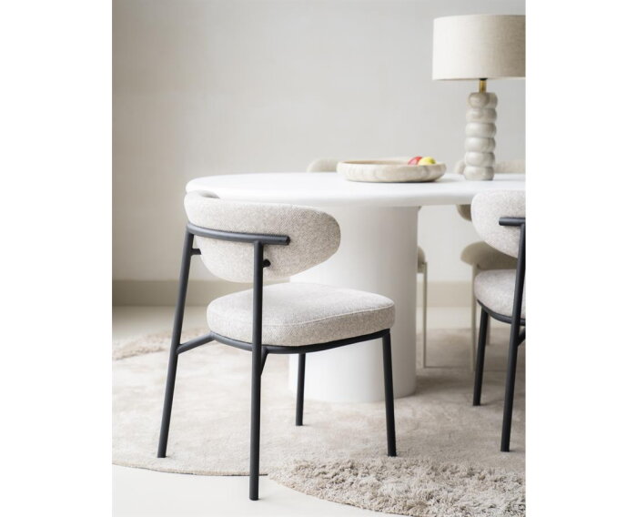 Eetkamerstoel Jari - beige | BY-BOO