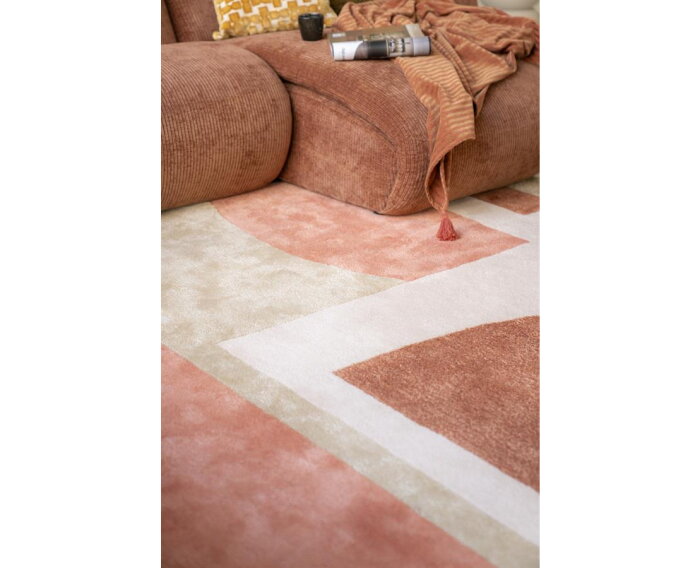 Vloerkleed Kazi 190x290cm - terracotta | BY-BOO
