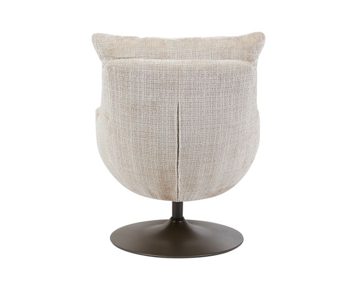 Force coffeechair 360&deg; + footstool - Cremona 14 beige