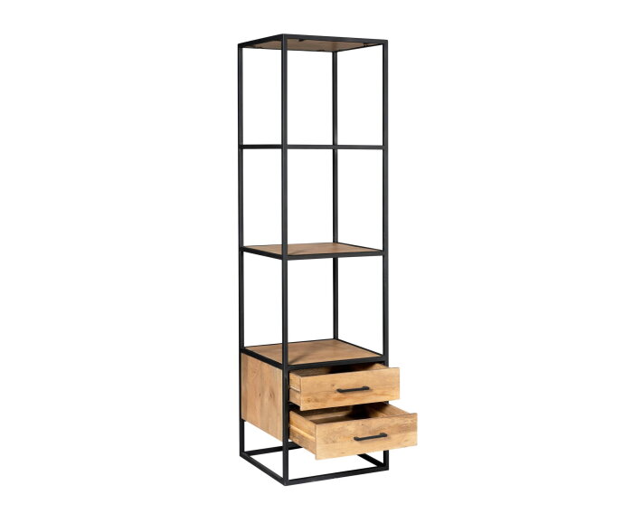 Boekenkast Dakota 2 lades | 55 cm
