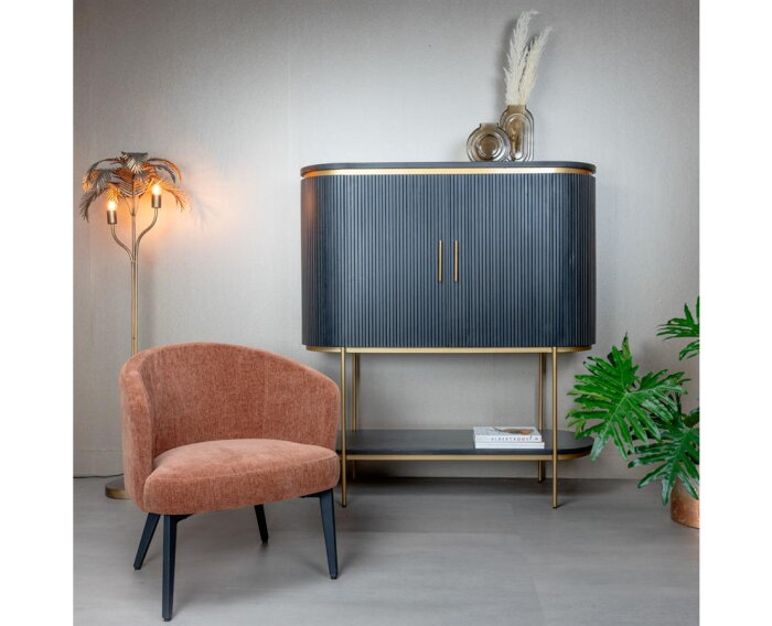 Albi fauteuil - fabric Nature 500 Pearl copper