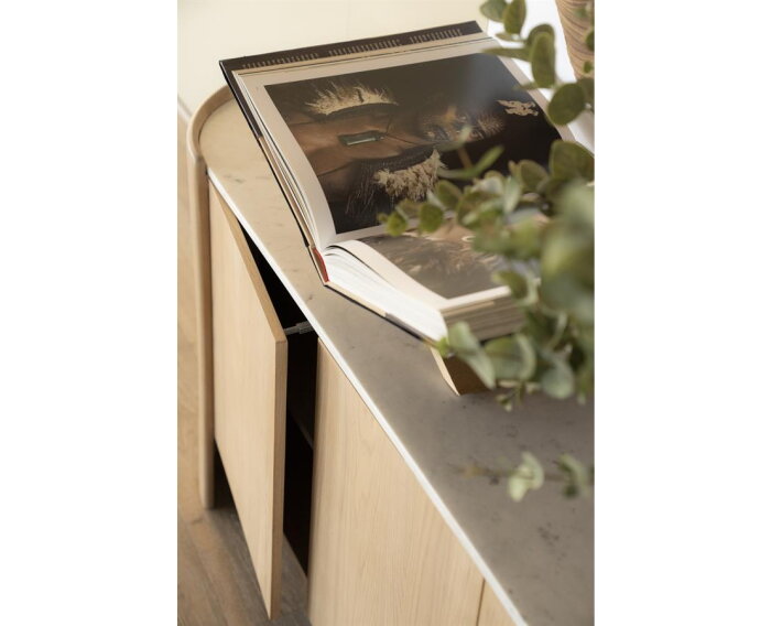 Dressoir Don 165x45cm - bruin | Eleonora