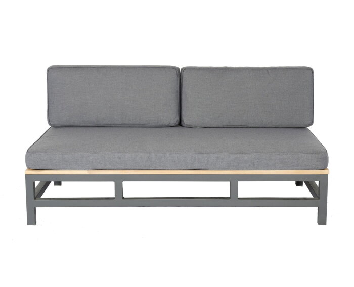 Loungeset Betis acacia teaklook - 6 delig - modulair