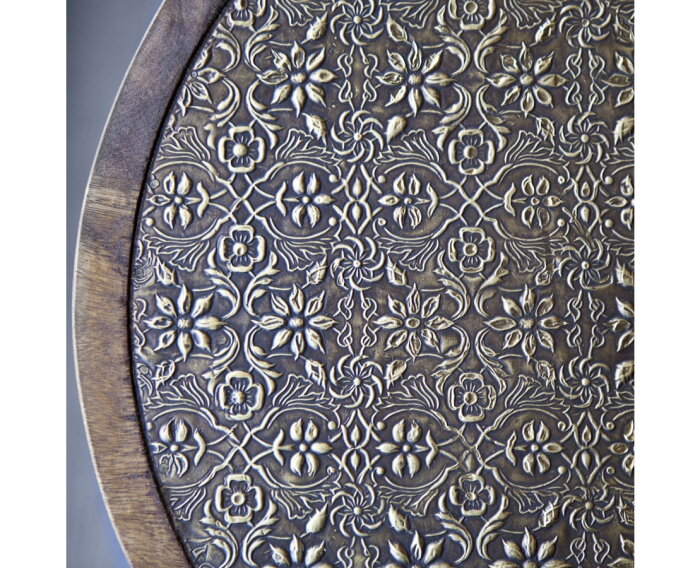 Salontafel Jafar Bruin 70cm - By-Boo 1594 | Meubelplaats.nl