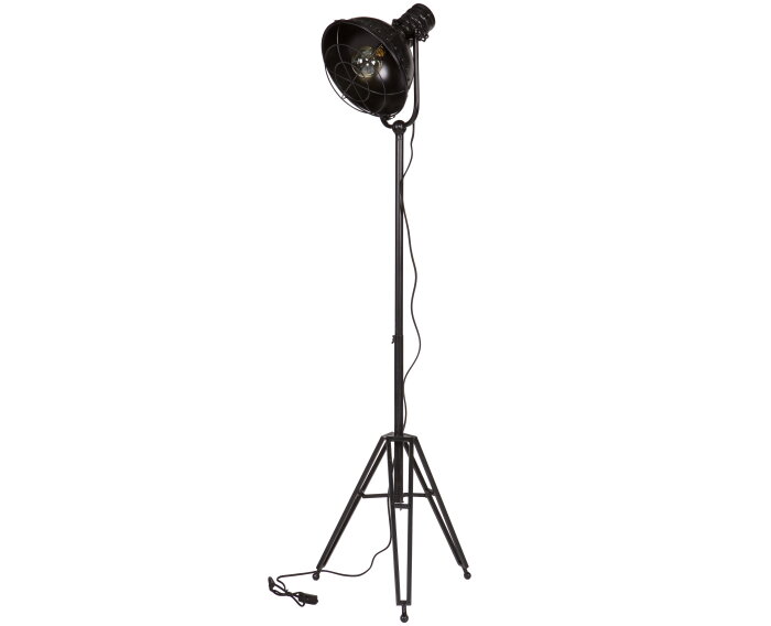 Vloerlamp Spotlight Zwart - BePure 800468-Z| Meubelplaats.nl