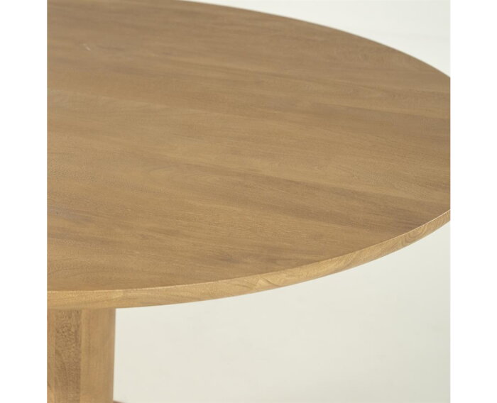 Eettafel Coco 130x130cm - naturel | Eleonora