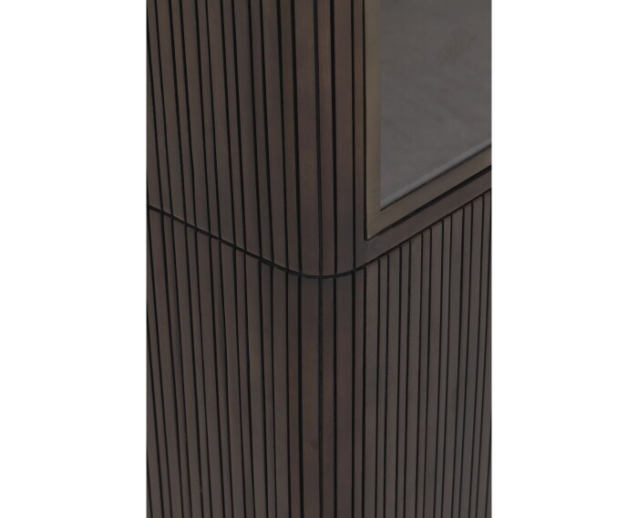 Showcase Maroon, 2x3 doors,210x130x40 cm, mahogany