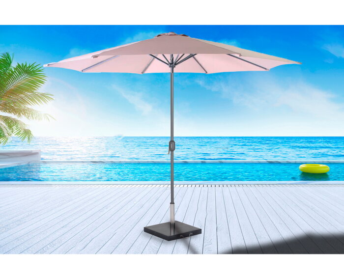 Salou umbrella taupe Ø300 cm