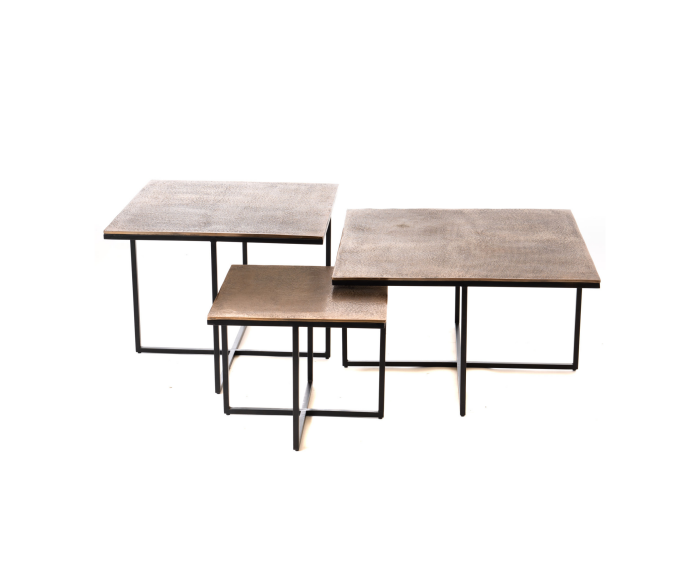 Salontafel Ziva Gold | 90 cm