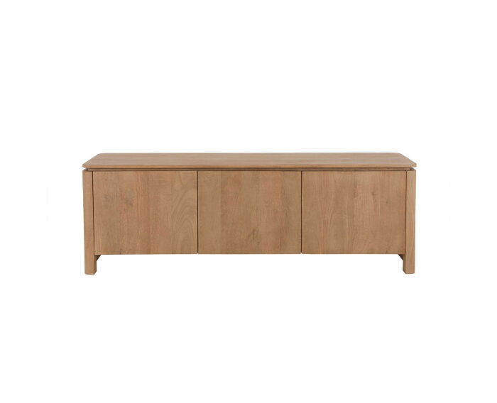 Tv meubel Dallas Naturel Mangohout 165 cm