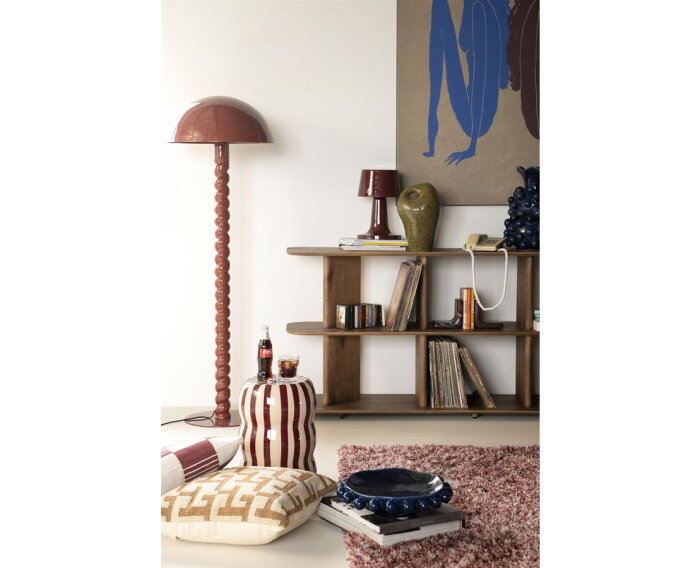 Vloerlamp Luox - rood | BY-BOO