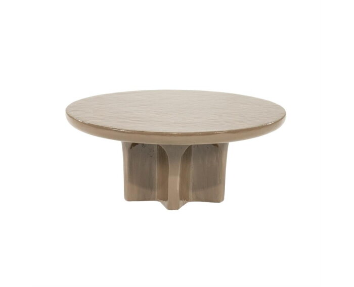 Coffee table Circolo large 80x80cm - bruin | BY-BOO