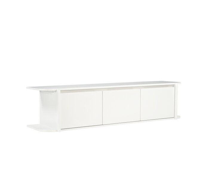 TV kast Jade zwevend Off White 160