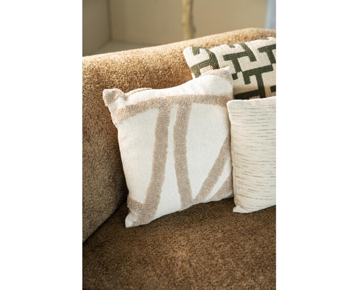 Pillow Majani 45x45cm - taupe | BY-BOO