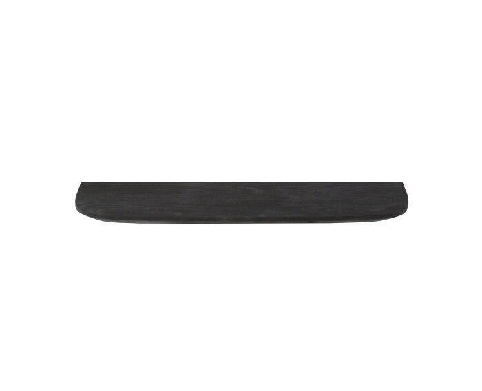 Wandplank Gusta Zwart Mangohout 80 cm