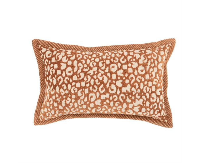 Leostripe 55x35cm - bruin | BY-BOO