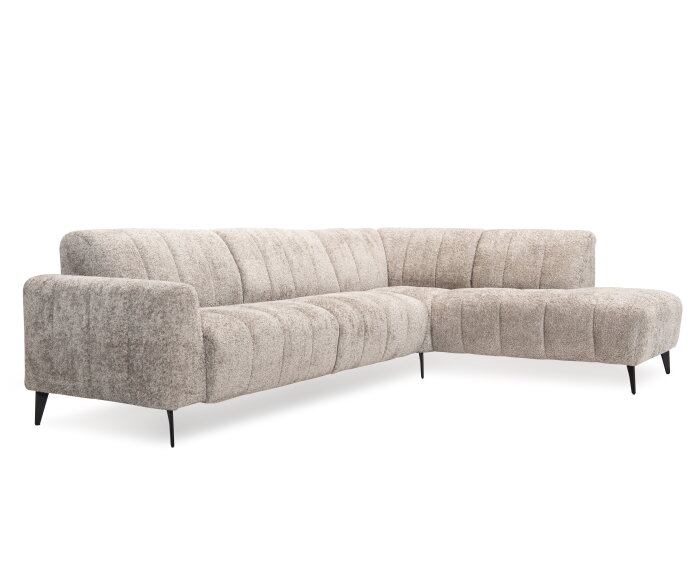 Hoekbank Bergen - Venga Taupe - 297x213 cm