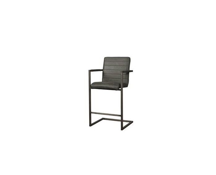 Rocca Barstoel - Bull anthracite