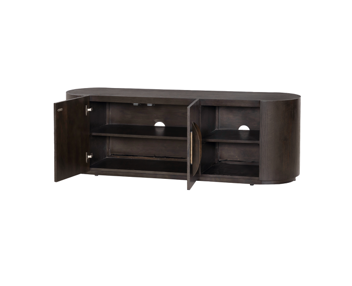 Allure TV-meubel donkerbruin 150 cm