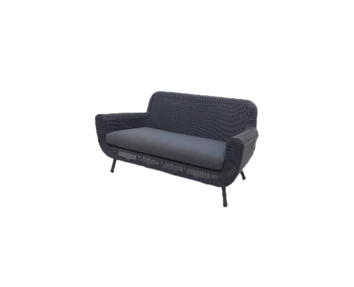JONAH 3 SEATER SOFA (000314)  -  STEEL DARK GREY