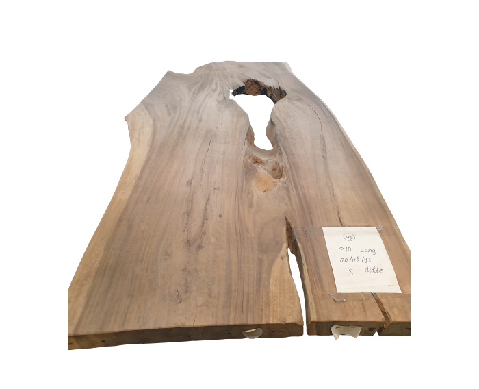 Suar Table Top 44.    210x 120/116/93x 8cm