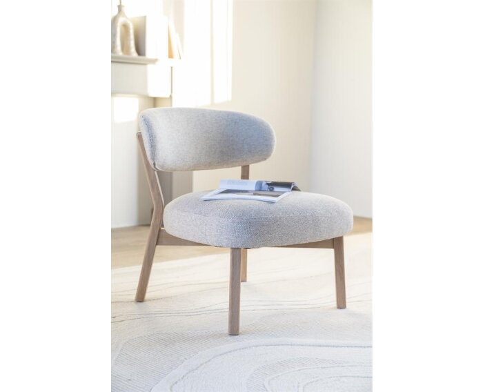 Fauteuil Mikky naturel - beige | Eleonora