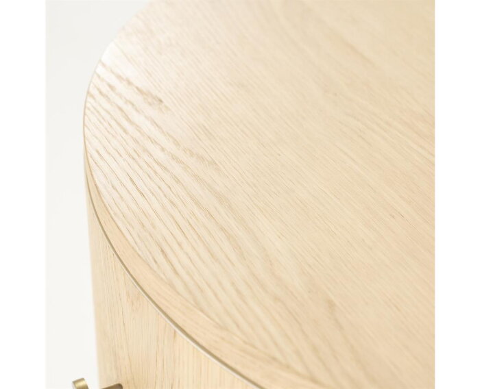 Nachtkastje Skye 50x50cm - naturel | Eleonora