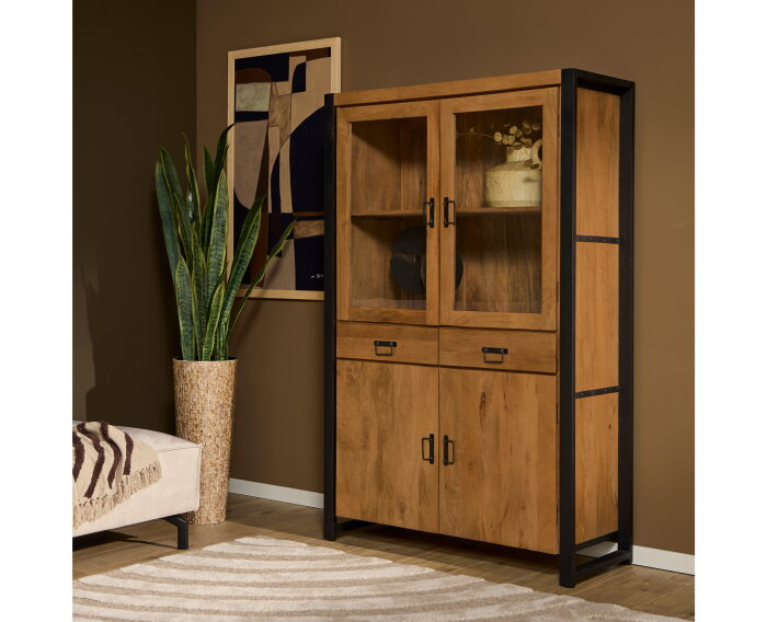 Vitrinekast Boaz 115 cm