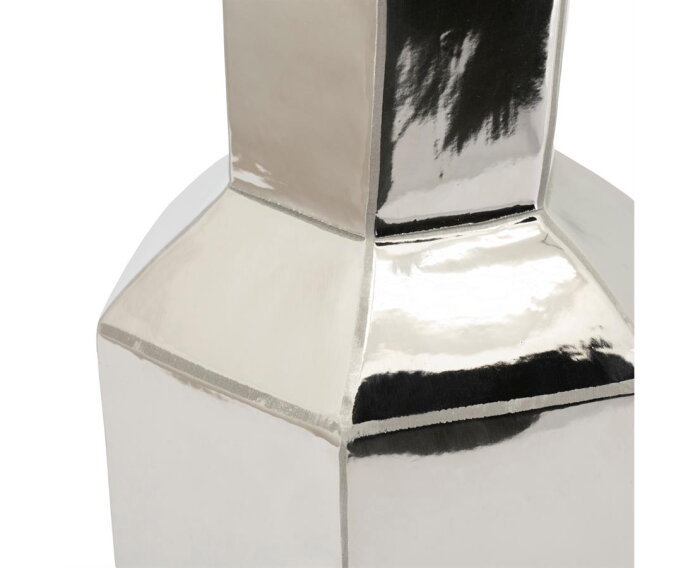 Vase Axis small - silver | BY-BOO