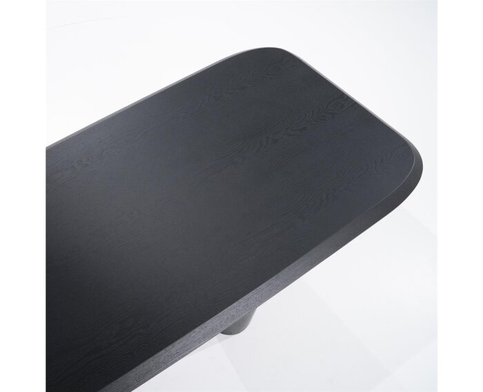 Countertafel Walter 220x80cm - zwart | Eleonora