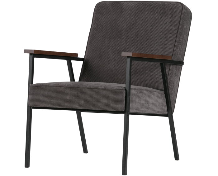 Sally Fauteuil Antraciet - WOOOD