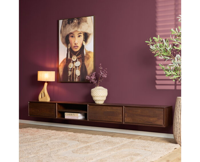 Zwevend tv meubel Ambiance Naturel | 120 cm