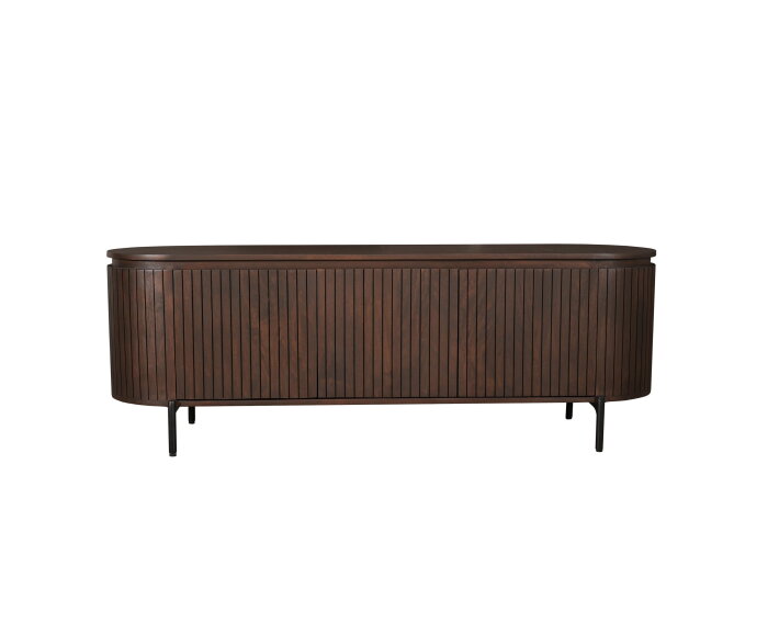 Tv meubel Solana Bruin Mangohout 165 cm
