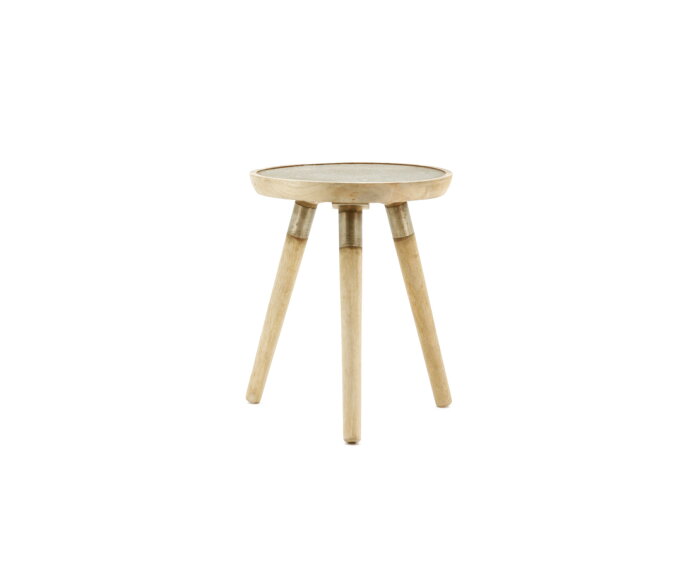 Salontafel Jafar Grijs 40cm - By-Boo 1595 | Meubelplaats.nl