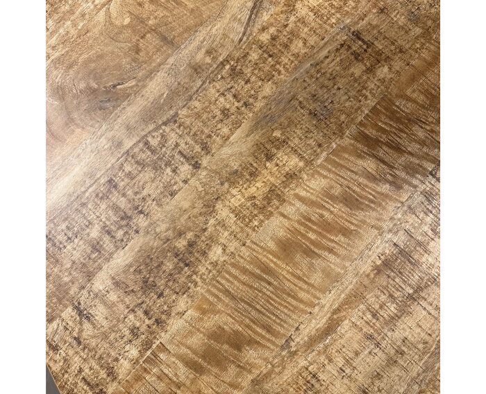 Eettafel Sophie HPL mangohout Deens ovaal - Naturel