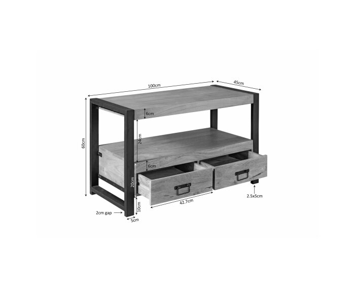 Tv meubel Boaz | 100 cm