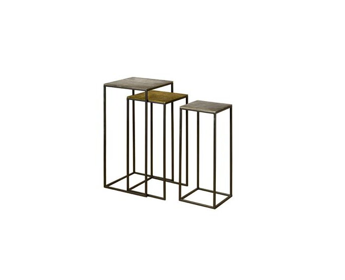 Renew Iron Bijzettafel set vanaf 25 cm