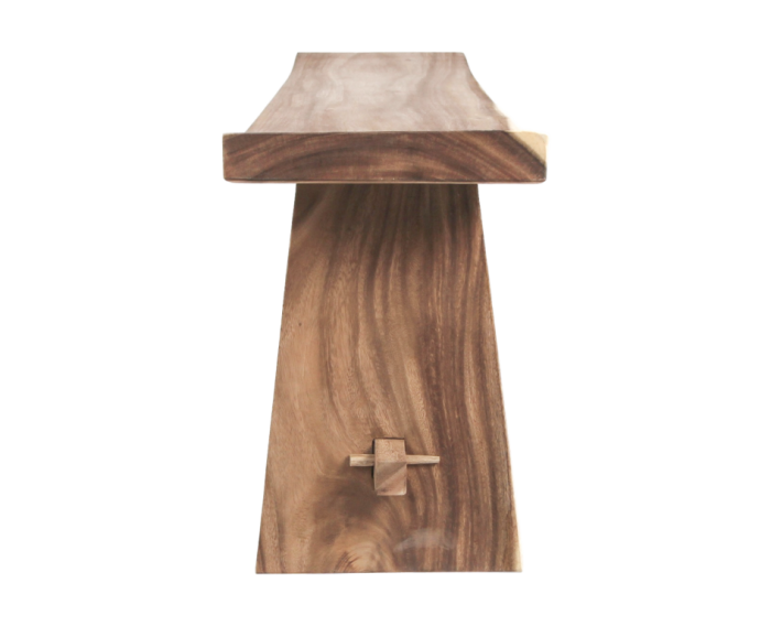 Decoratieve bank Osaka - 150x30x47 - Naturel - Munggur
