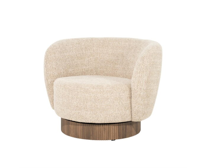 Fauteuil Norah - taupe | Eleonora