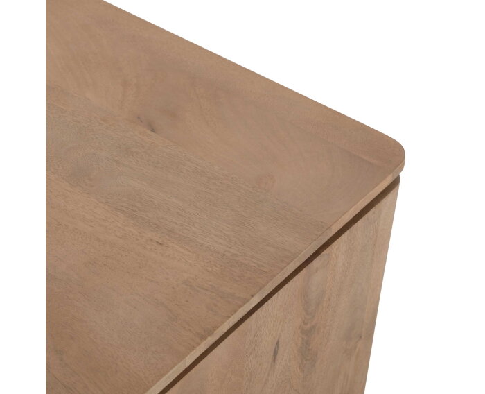 Vierkante Salontafel Dallas Naturel Mangohout 80 cm