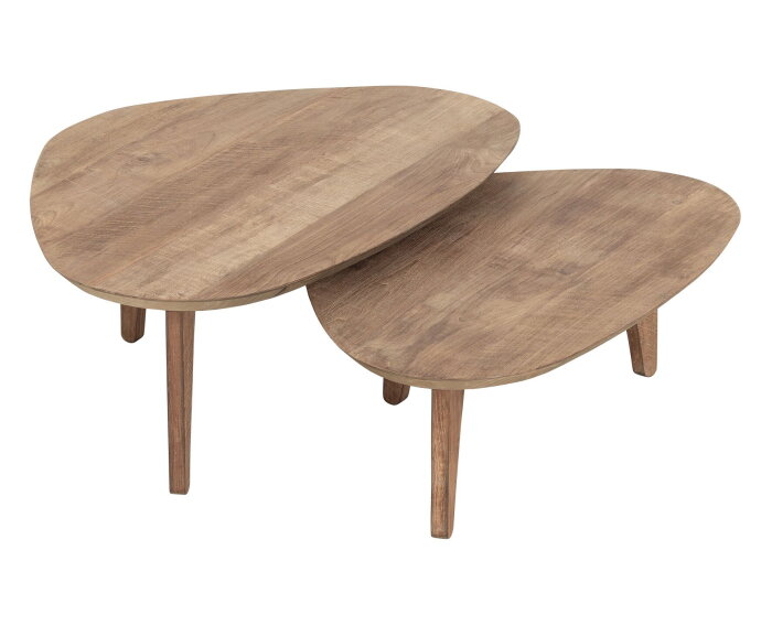 Bliss salontafel pebble teak