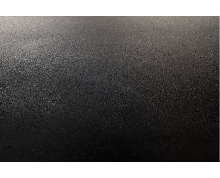 Eettafel Florence ovaal mangohout 180x100 cm - Zwart | Glad