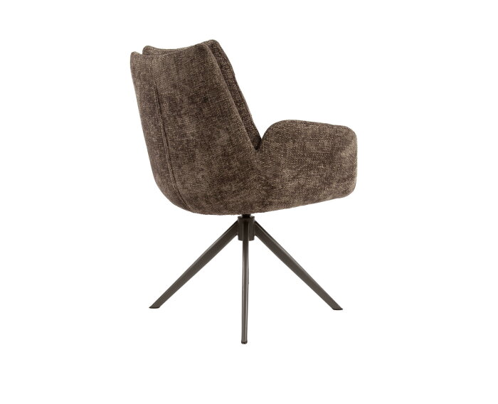 Armstoel Lounge draaibaar VPE2 - Hoven taupe-bruin